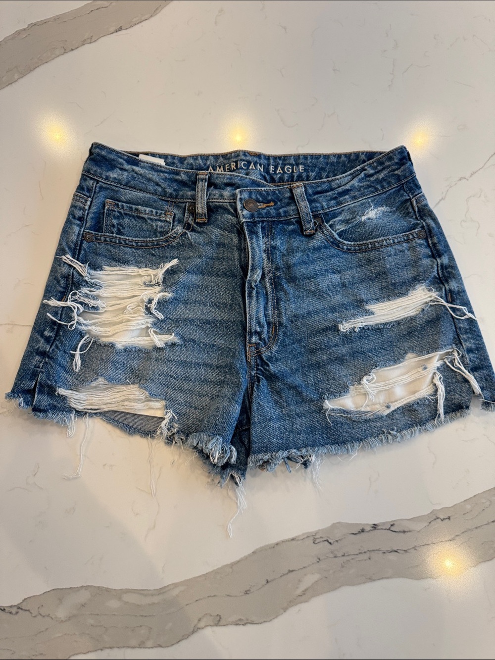 American Eagle Outfitters Distressed Denim shorts